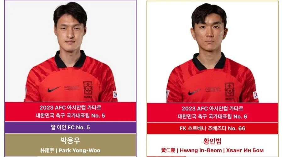 아시안컵 대참사... 둘중 누가 범인인가요?