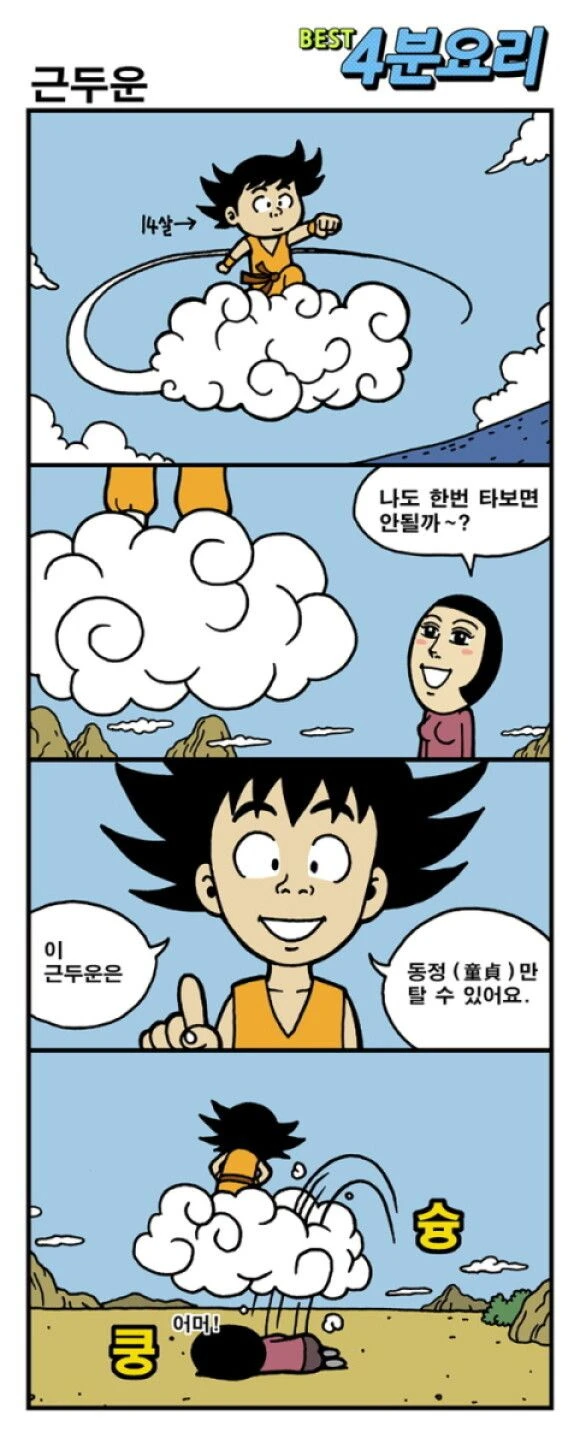 동정만 탈수있는 구름