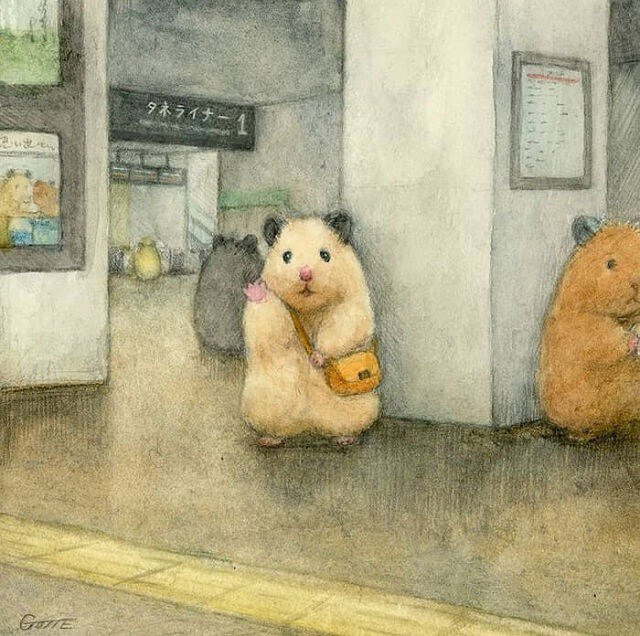 운전면허 따는 햄스터.manwha