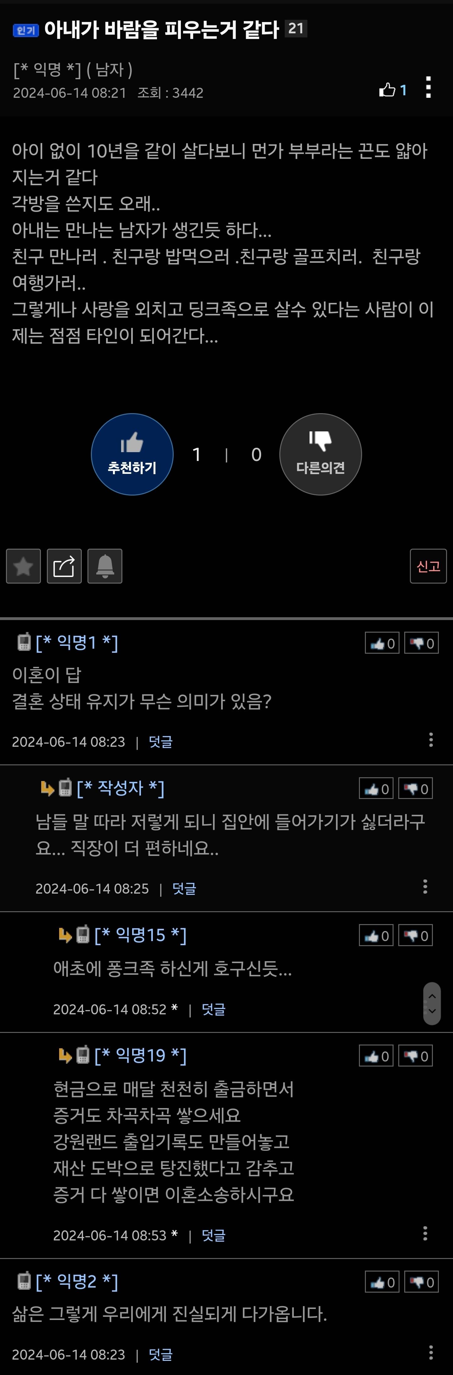 딩크족의 최후