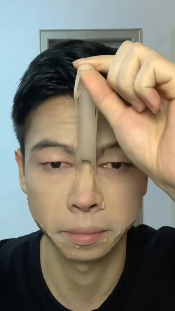 004.jpg 요즘 중국에서 유행이라는 남자 메이크업