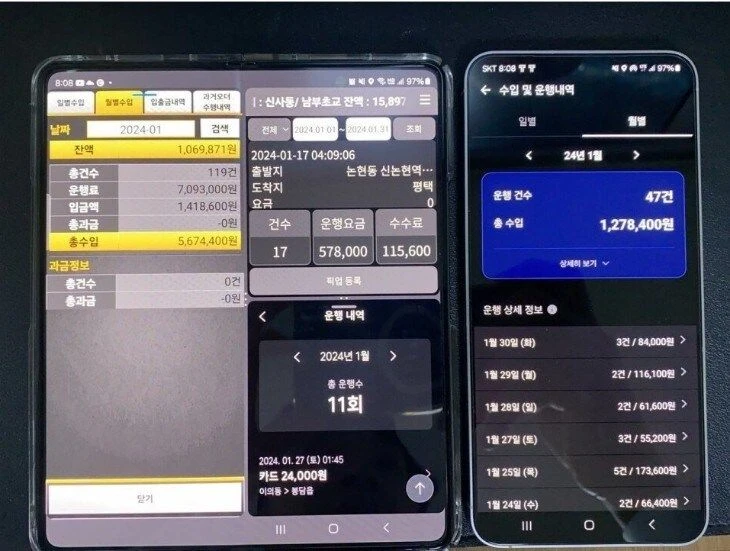 대리기사로 월 천 찍은 사람