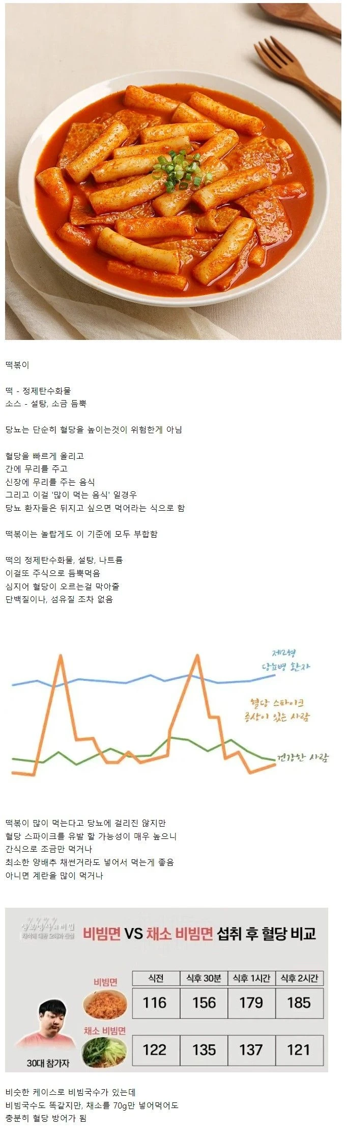 당뇨에 가장 최악이라는 음식