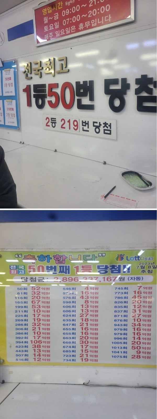 전국 1위 로또 판매점 근황