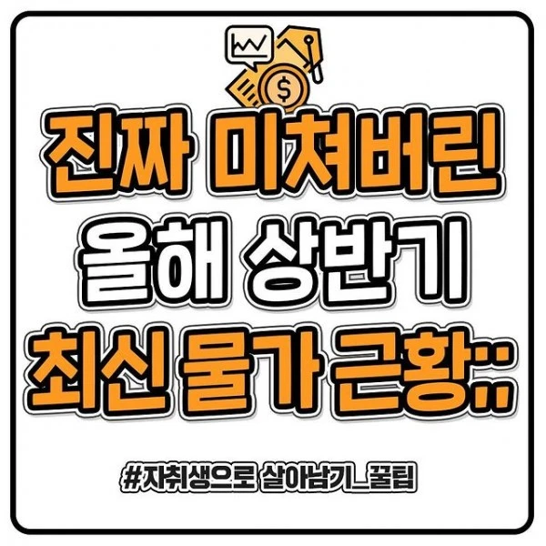 24년에도 폭등하는 물가