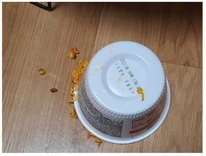 스파게티를 거꾸로 하면