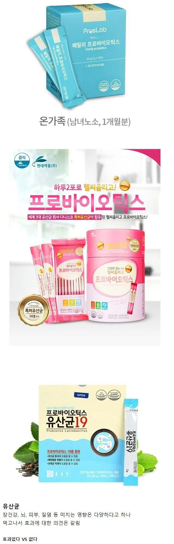 효과 체감이 확연히 갈리는 영양제 甲