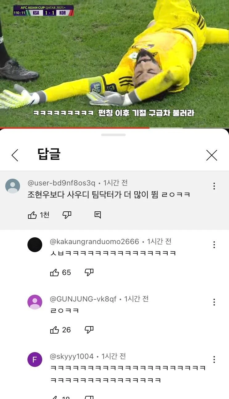 사우디전 팩트폭력