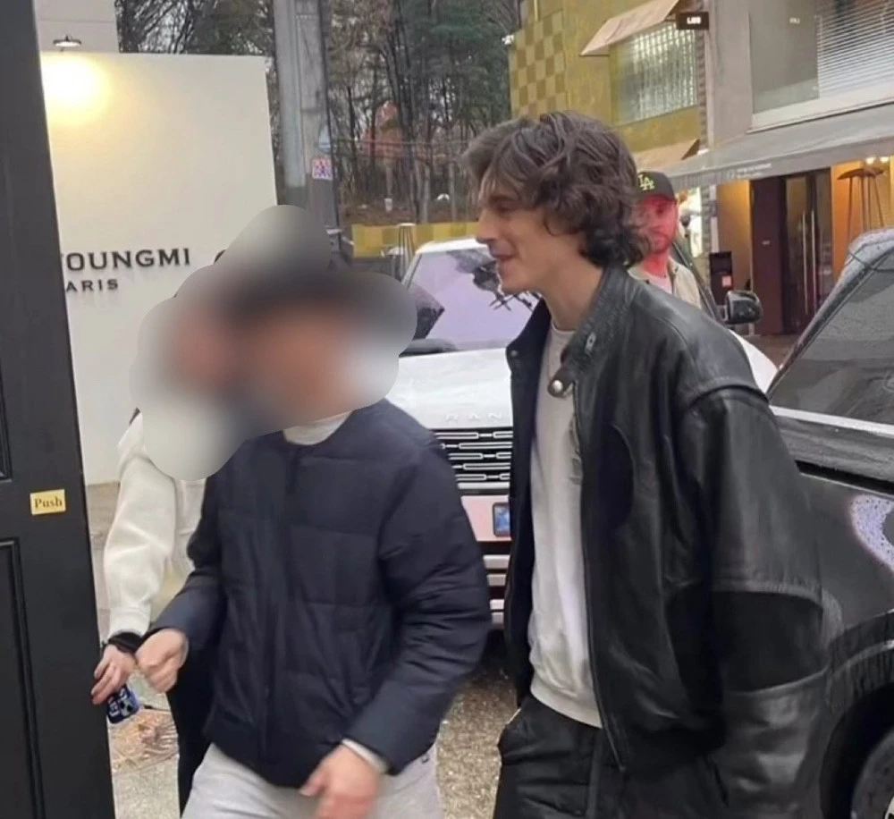 영화 홍보차 한국 방문한 티모시 샬라메 쇼핑 내역